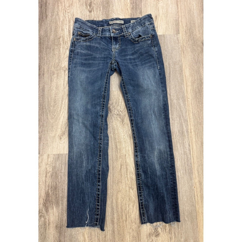 BKE Classic Denim Straight Leg Jeans for Women